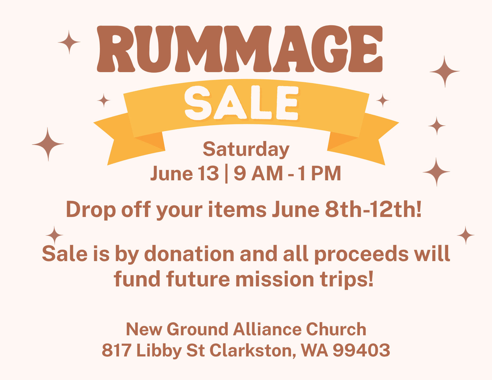 Rummage Sale!