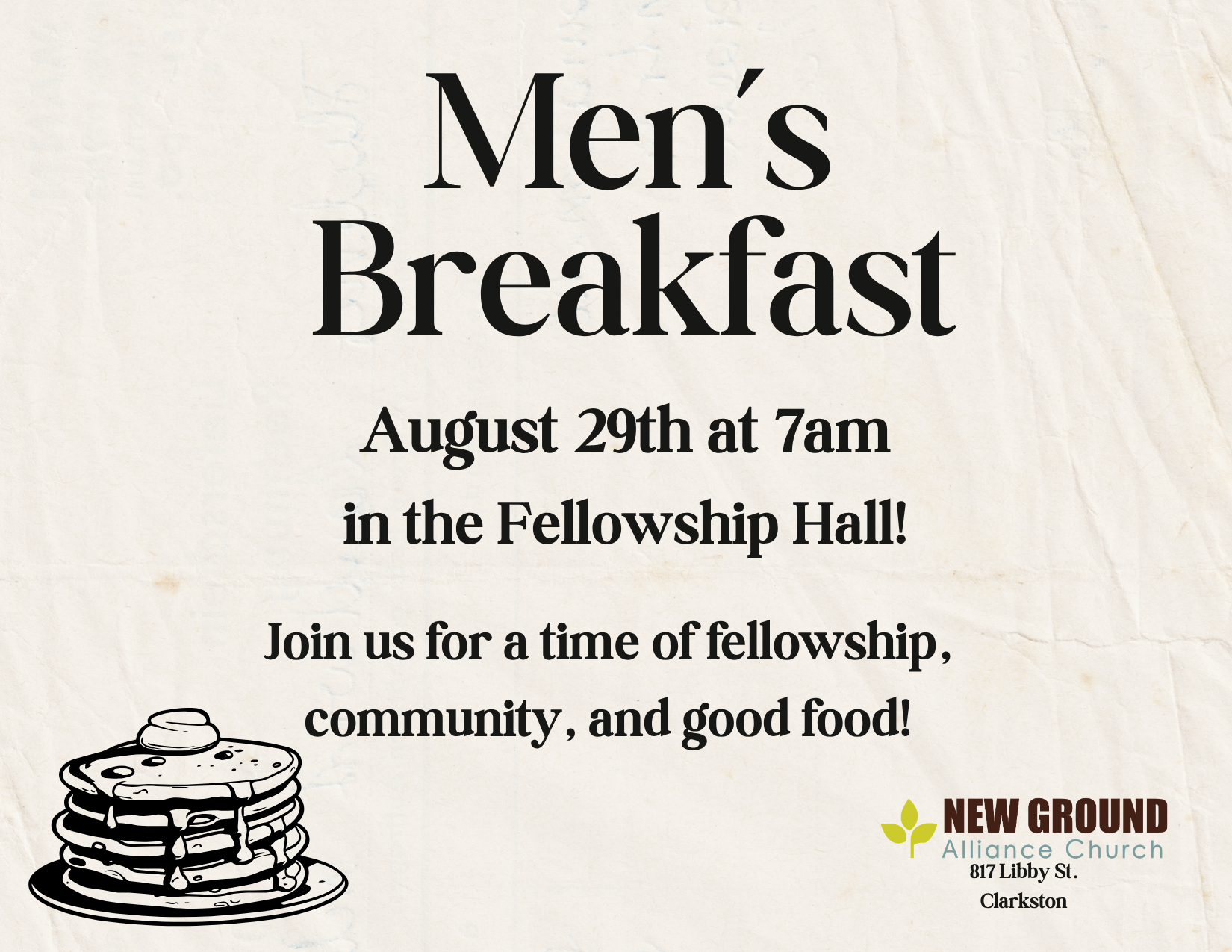 Men's Breakfast