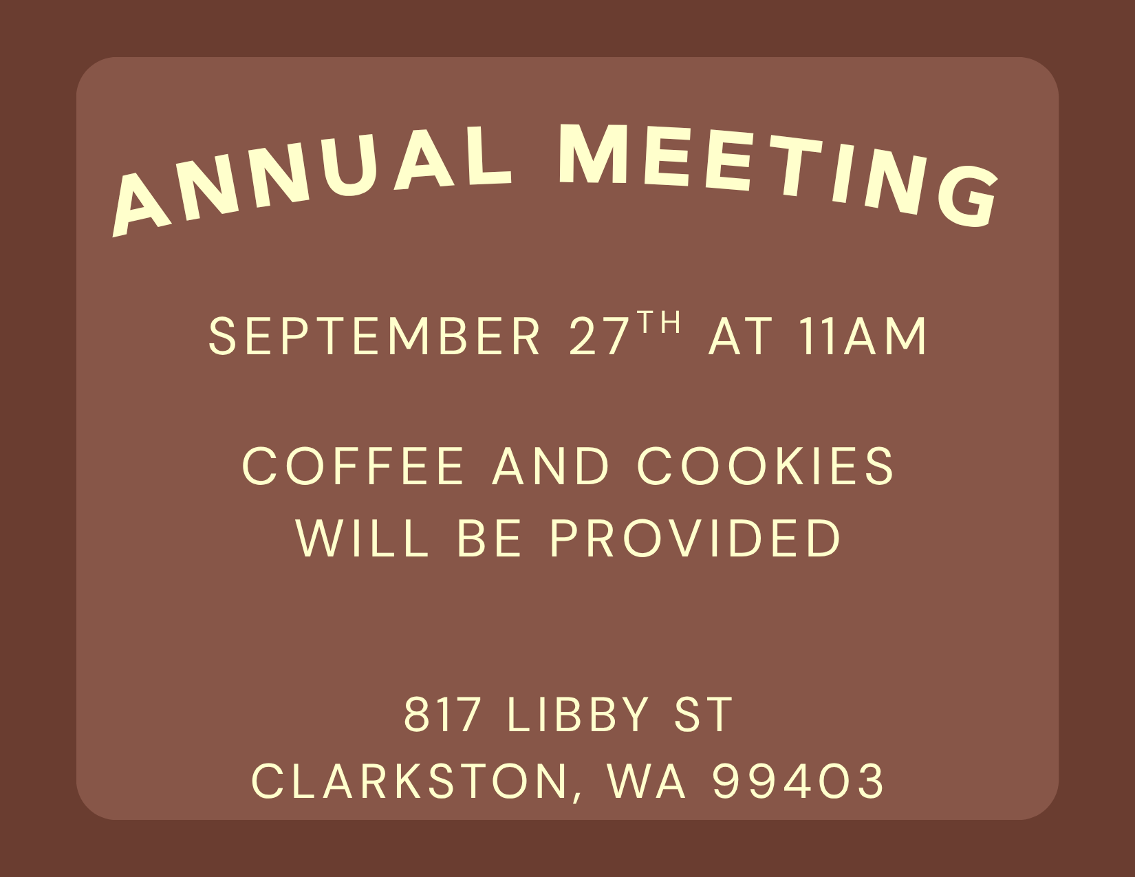 Annual Meeting 2026