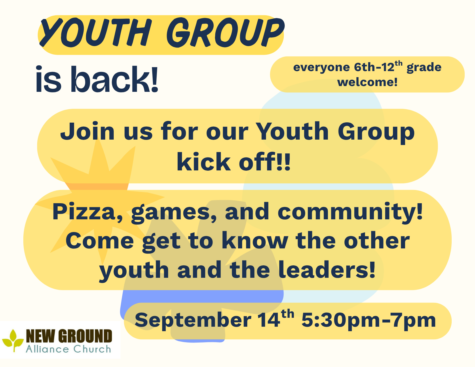 Youth Group Kickoff